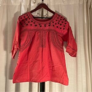 Beautiful Embroidered Agave Oaxaca Blouse